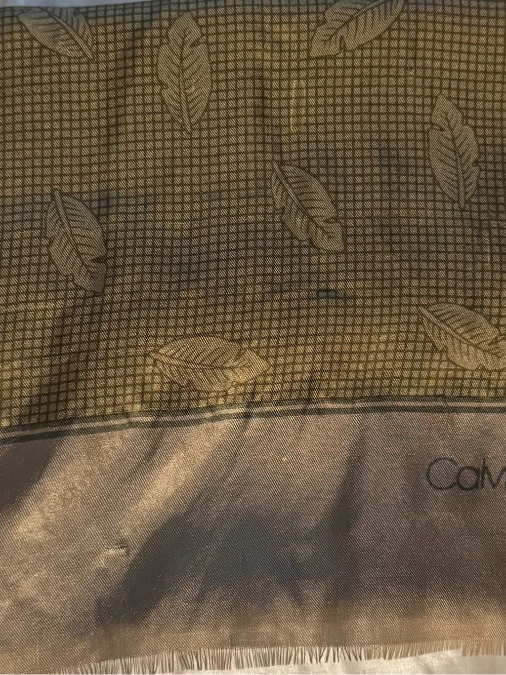 Calvin Klein delicate feather